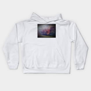 Lines On  The Water Kids Hoodie